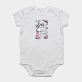 Kitchen Rules Baby Bodysuit